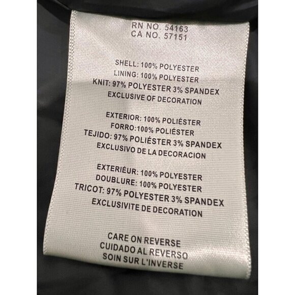 New Levi's Plus Size 4X Bomber Jacket Black - Picture 14 of 15